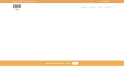 Desktop Screenshot of cococatering.com